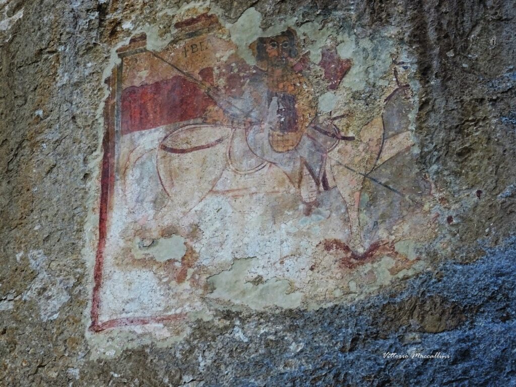 Curiosità. Sai dove si trova l'Affresco Rupestre di San Giorgio risalente al 1200 2