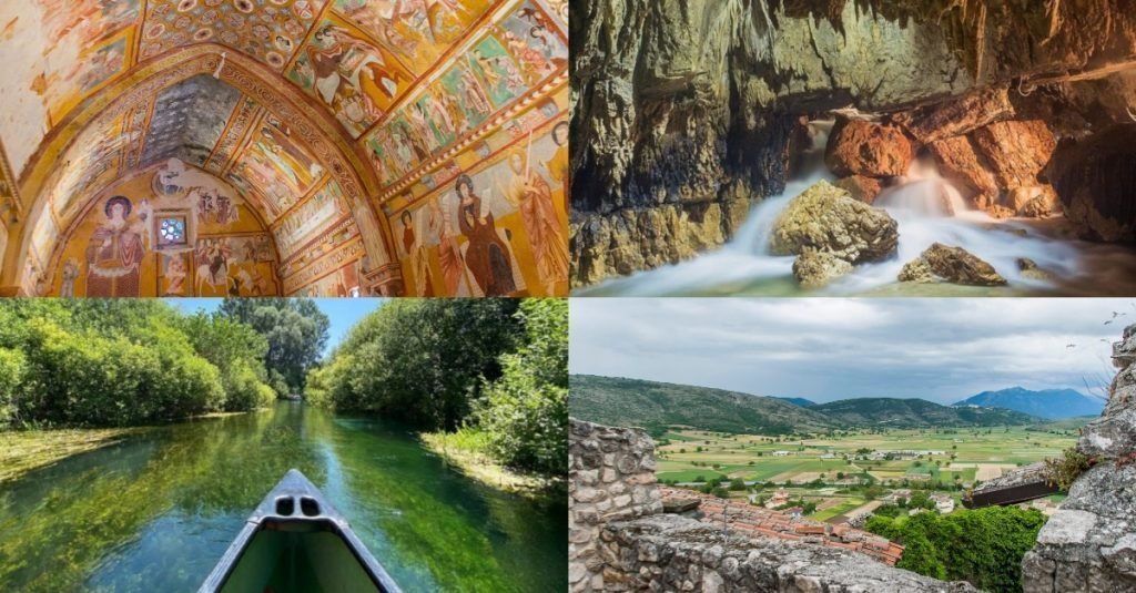 Itinerario Per Tutti Tra La Valle Del Tirino E Il Gran Sasso. Grotte ...