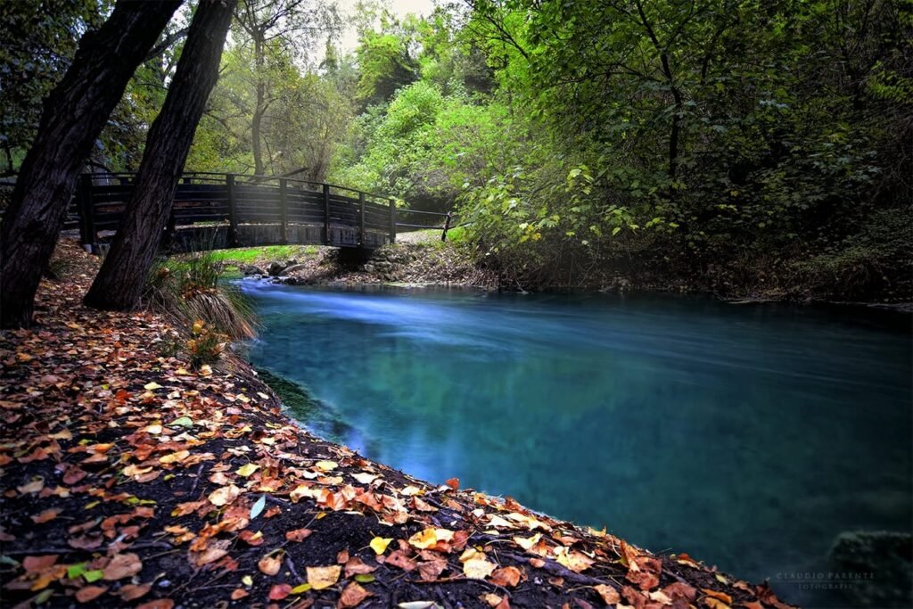 Sorgenti del fiume Lavino a Scafa (PE)