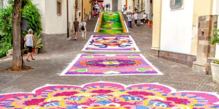 infiorata roccascalegna