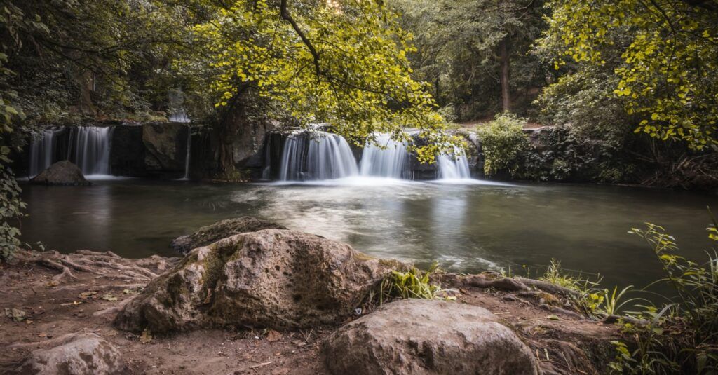 waterfalls lazio