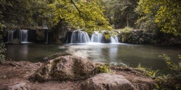 waterfalls lazio