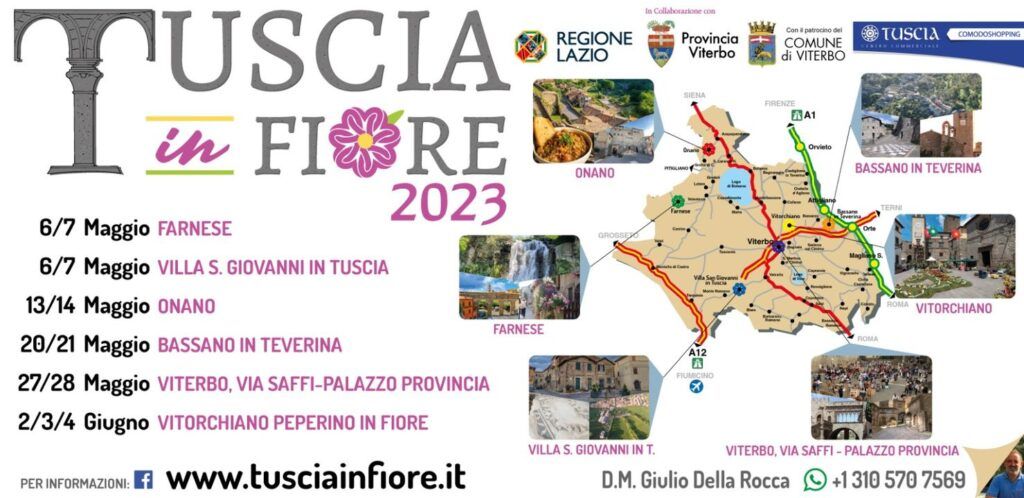 tuscia in fiore 2023