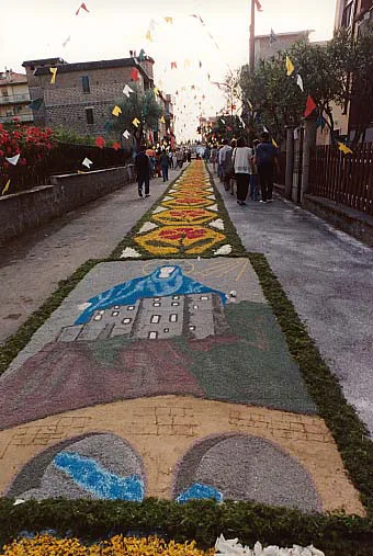 infiorata corchiano