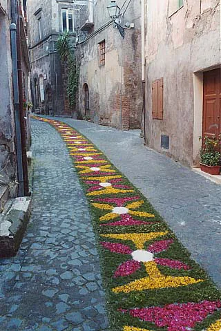 infiorata corchiano