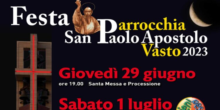 festa san paolo apostolo 2023 vasto