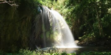 Cascata del Rio Chiaro luoghi da visitare lazio