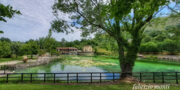 laghetto solfatara fontana liri laghi della Ciociaria