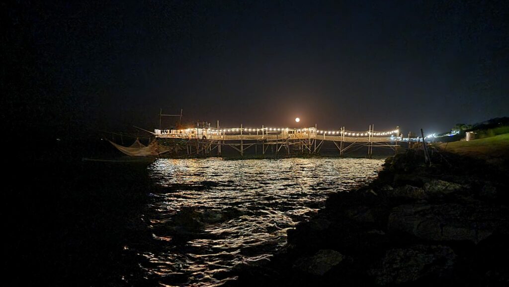 superluna costa dei trabocchi