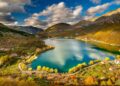 lago di scanno sentiero del cuore