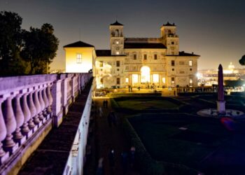 notte bianca roma villa medici