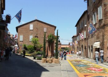 infiorata città della pieve