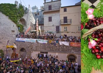 Sagra delle cerase a palombara sabina foto da pagina facebook mix