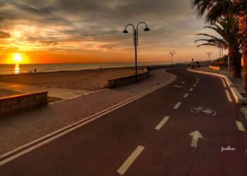 ciclovia adriatica a tortoreto lido