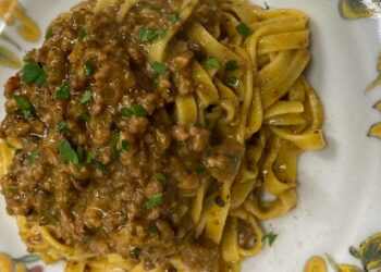 le mura del cassero fettuccina al ragu