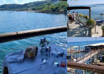 mangiare sul trabocco / foto di Brunella Nicolesi