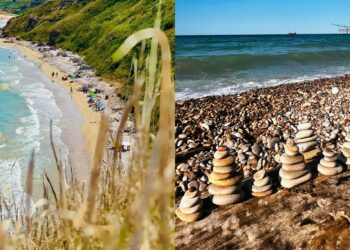 spiaggia punta aderci e dei libertini