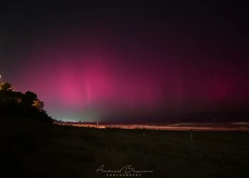 aurora boreale torre di cerrano