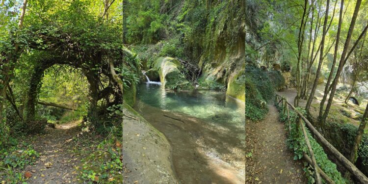 fiume alento e tombe rupestri