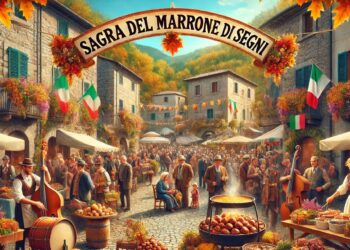 sagra marrone segni