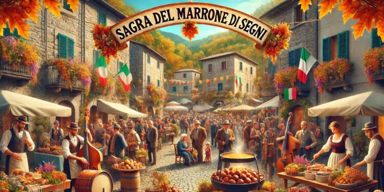 sagra marrone segni