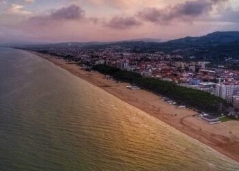 tramonto alba adriatica