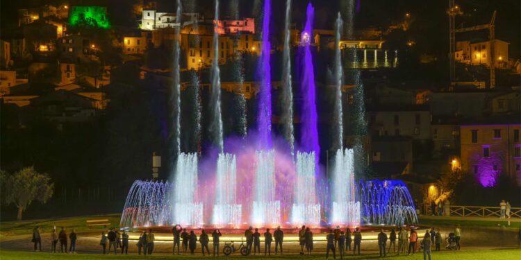 fontana luminosa montorio al vomano