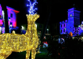 Luminarie di Natale a Trevignano Romano (RM)