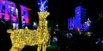 Luminarie di Natale a Trevignano Romano (RM)