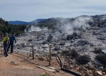 fumarole della valle del diavolo