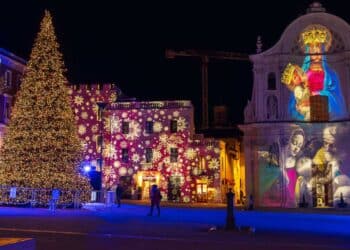 natale piazza duomo l'aquila