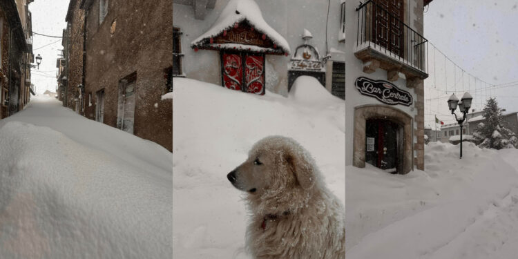 neve a campo di giove