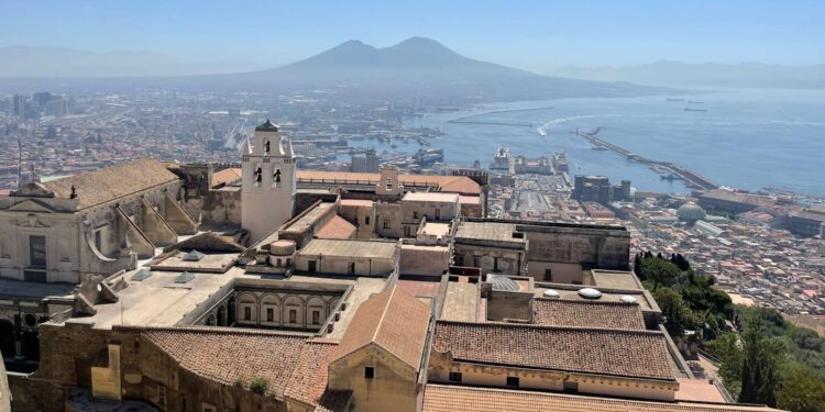 Veduta da Castel Sant'Elmo