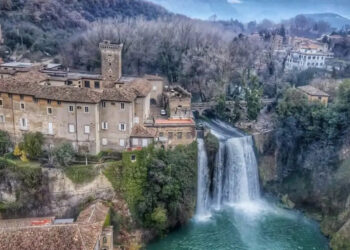 cascata grande isola del liri