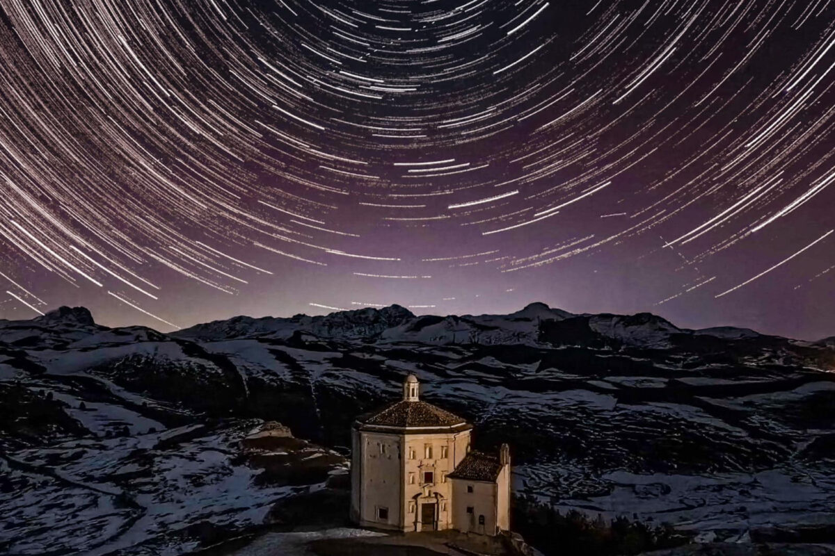 rocca calascio ruota stelle