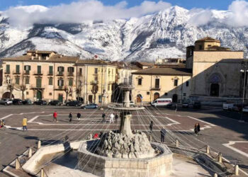 Sulmona dalla ruota poanoramica