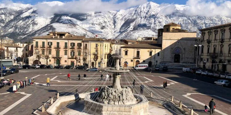 Sulmona dalla ruota poanoramica